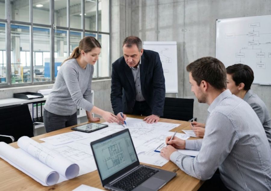 Инженеры ТАРС Group за работой